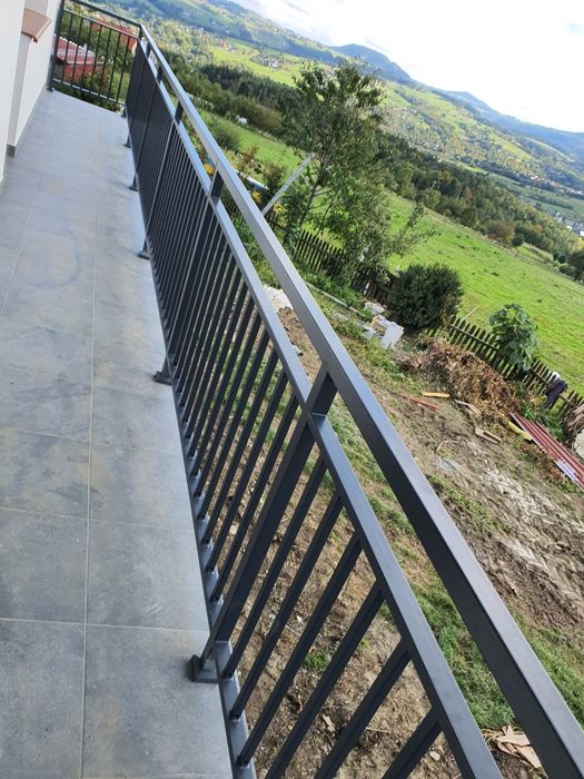 Balustrada pionowa ocynk