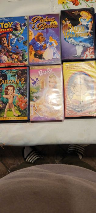 Bajki dla  maluchów na kasetach VHS