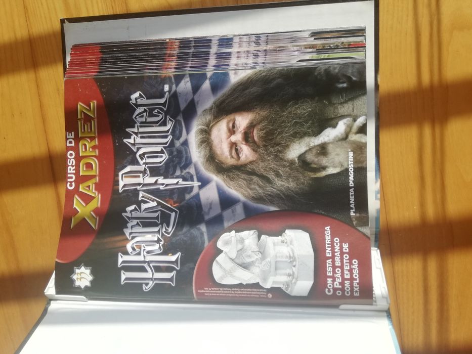 Curso de xadrez Harry Potter novo e completo