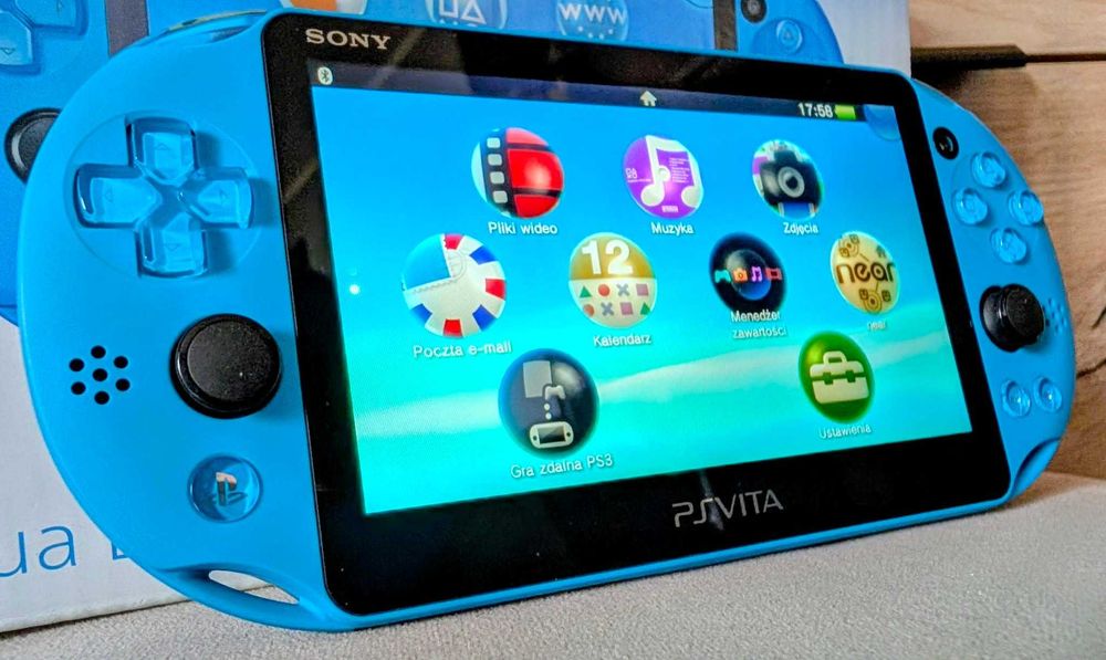PsVita Slim Aqua Blue