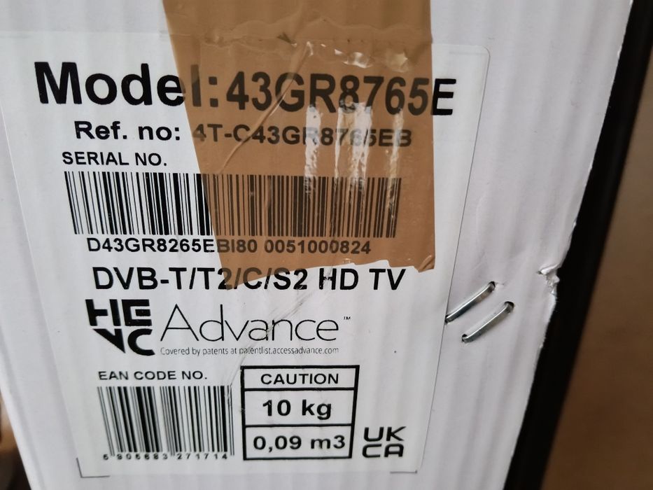 Sharp telewizor 43 cal