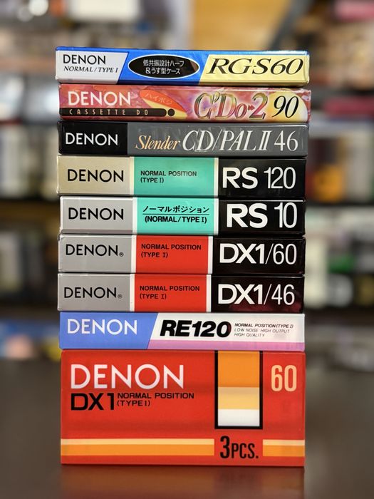 Продам аудио кассеты Denon
