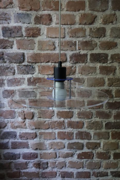 Duńska lampa sufitowa UFO space age mid century