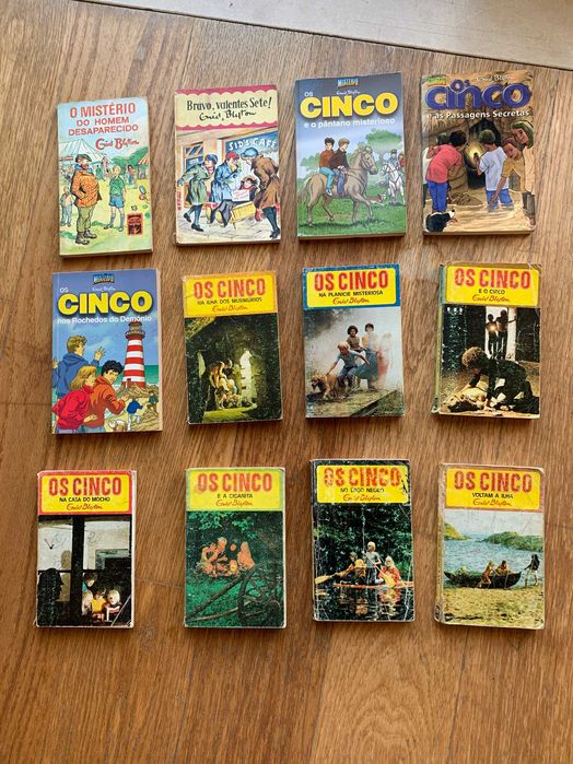 Juvenile Literature Books "The Famous Five", "The Seven", "An Adventure"