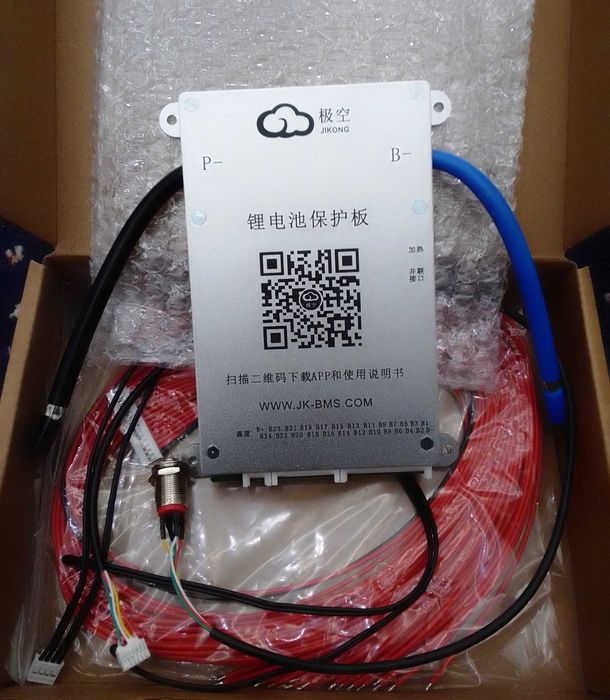 JIKONG Smart BMS BD4A20S6P 8S-20S Li-Ion LiFePo4 LTO Active Balance BT