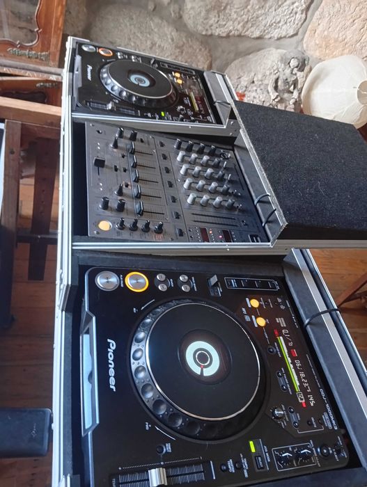cdj1000mk3+ DJm 600 + fletcase