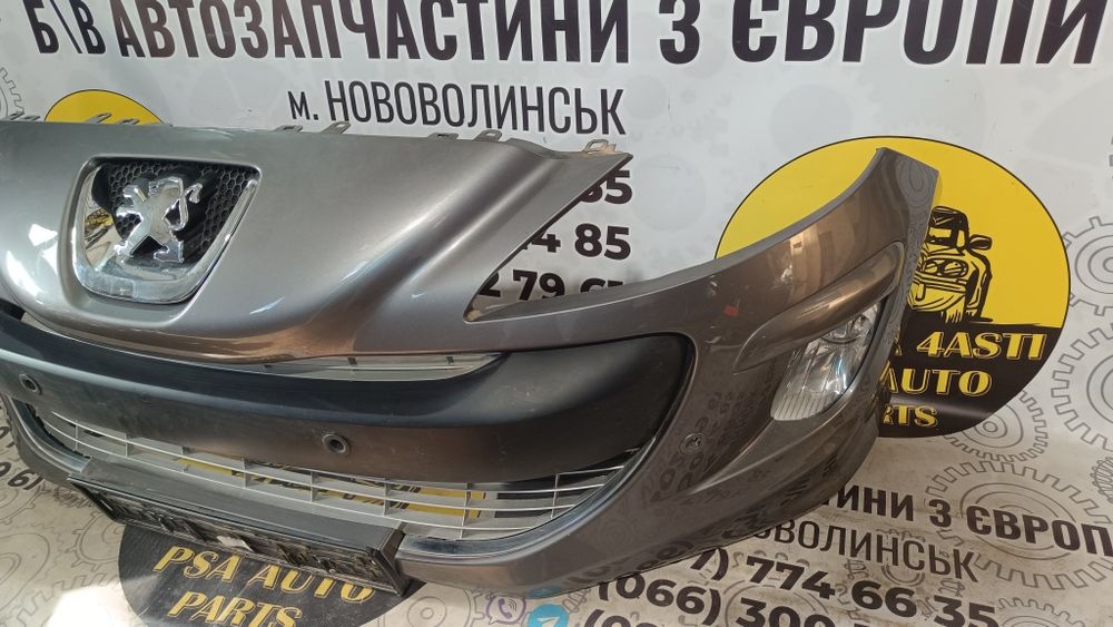 Бампер передній Peugeot 308 t7 2007-2015