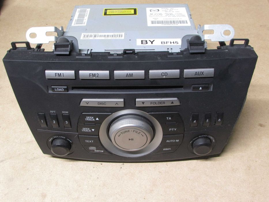 mazda 3 bl 09-13 radio cd fabryczne wma aux mp3