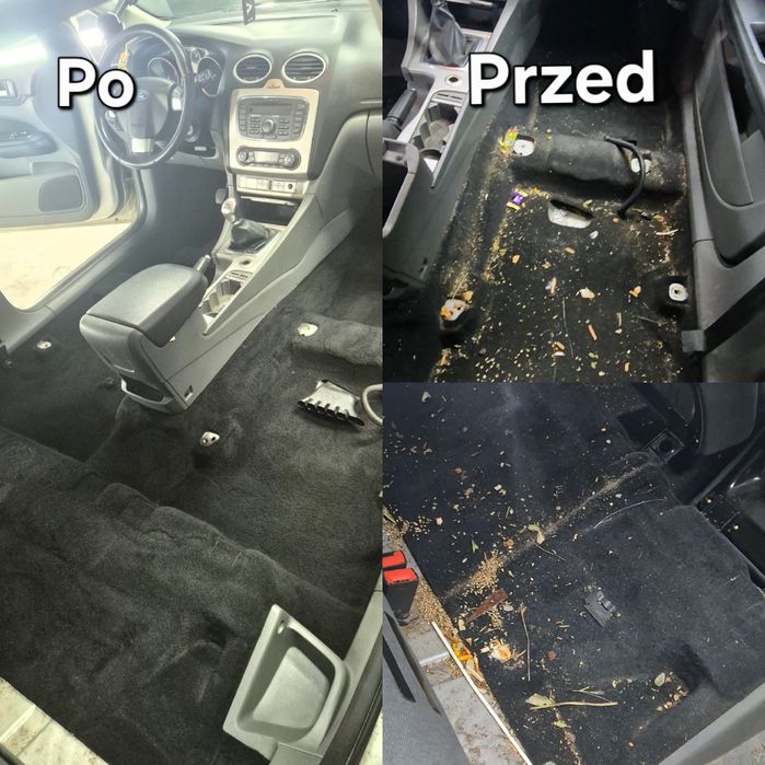 Pranie tapicerki samochodowej czyszczenie auta w srodku
