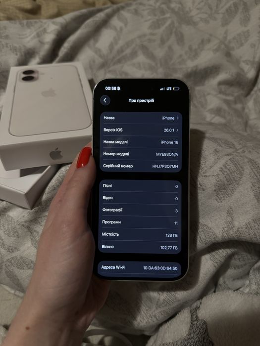 iphone 16, 128 gb стан ідеал