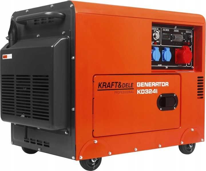 Agregat Prądotwórczy 230V/400V 7kW 16KM Diesel ATS Generator 3Fazowy