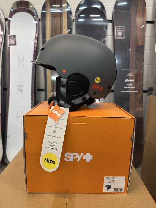 SPY Galactic MIPS kask narciarski snowboardowy S szary