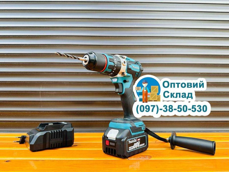 Потужний Електричний Шуруповерт Makita DHP 485 BL 1 АКБ Акумуляторний