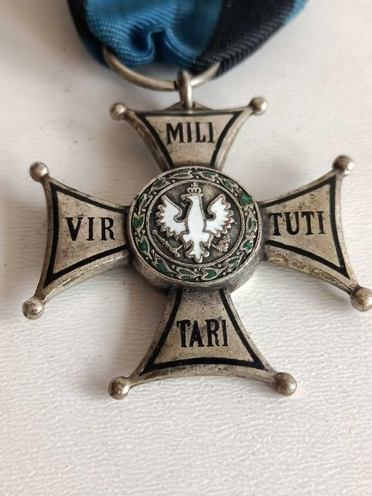 Srebrny krzyż Virtuti Militari Panasiuk