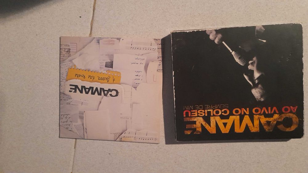Conjunto de 2 CDS Originais Camané Fado