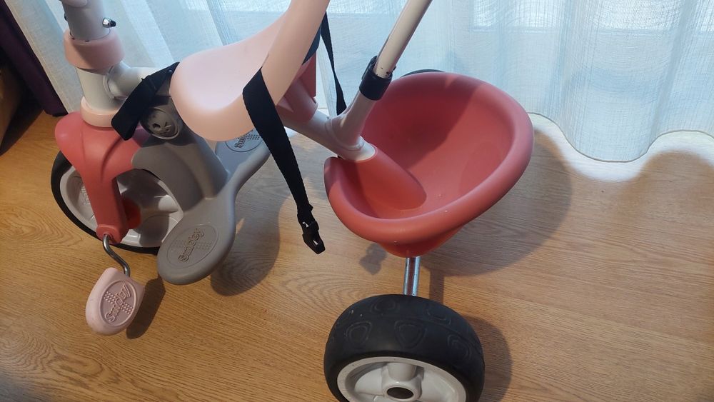 Triciclo Smoby rosa