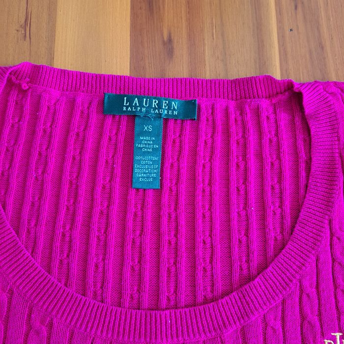 Różowa bluzka Ralph Lauren