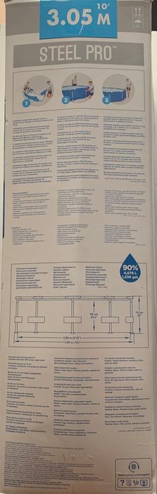 Piscina de exterior desmontável