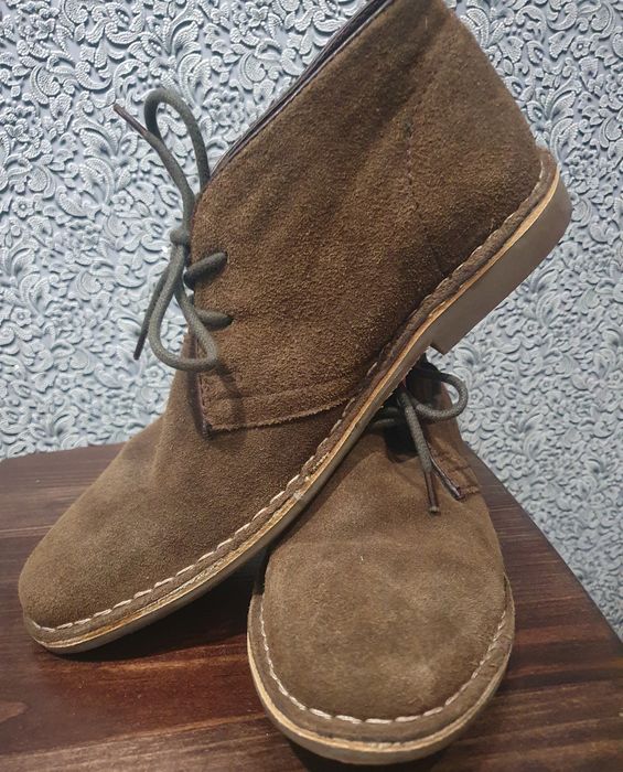 Чоловічі замшеві ботінки