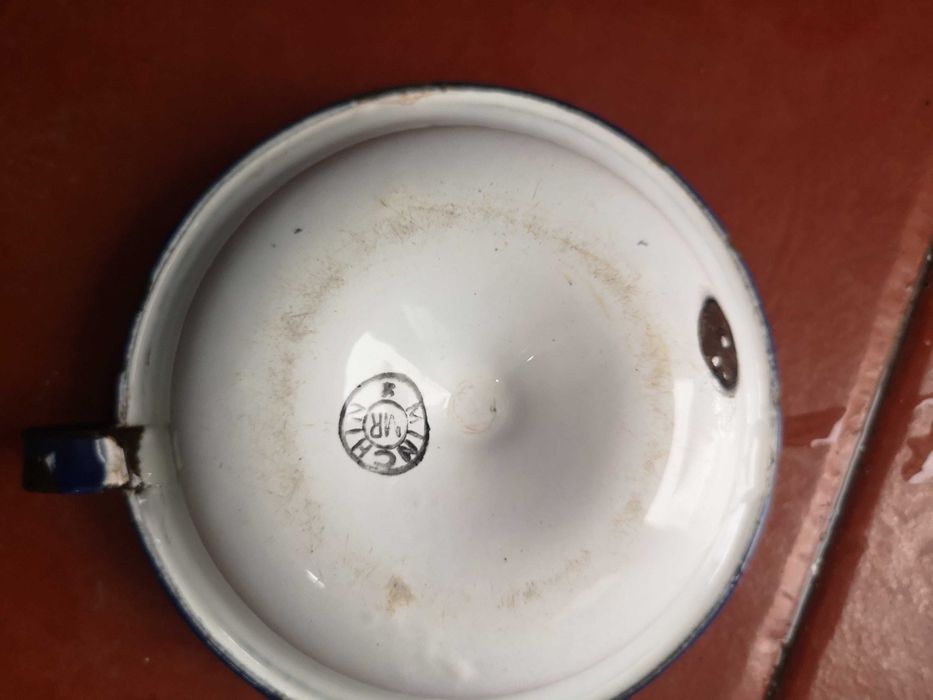 palmatória em esmalte