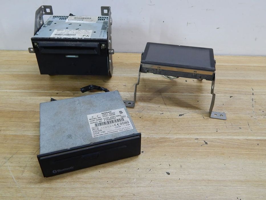 Radio czytnik nawigacja moduł ekran monitor Nissan Navara D40 Pathfinder R51 05-14 Łuków części