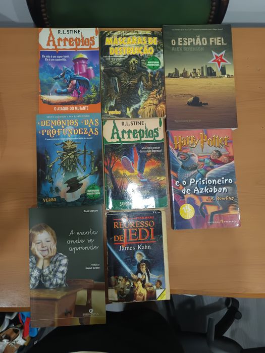 Vários livros segunda mão