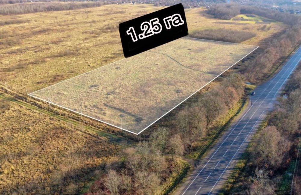 1 ряд комерційне призначення 12 км від Івано-Франківська