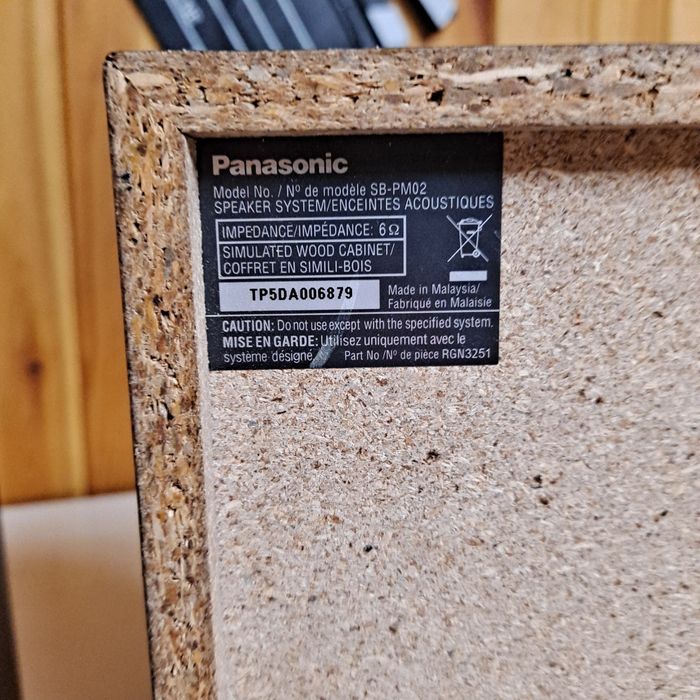 Miniwieża Panasonic SA-PM250 – Kompaktowy system audio z CD, Bluetooth