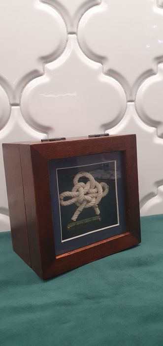 Szkatułka pudełko drewniane styl marynistyczny Babiec Rżały • OLX.pl