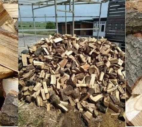 Дрова ясен акація дуб, твердої породи, чурки колоті метрові в ящиках 9,7 куб