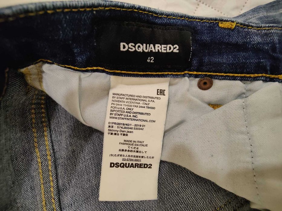 Calças Dsquared 2 tam. 32 em excelente estado