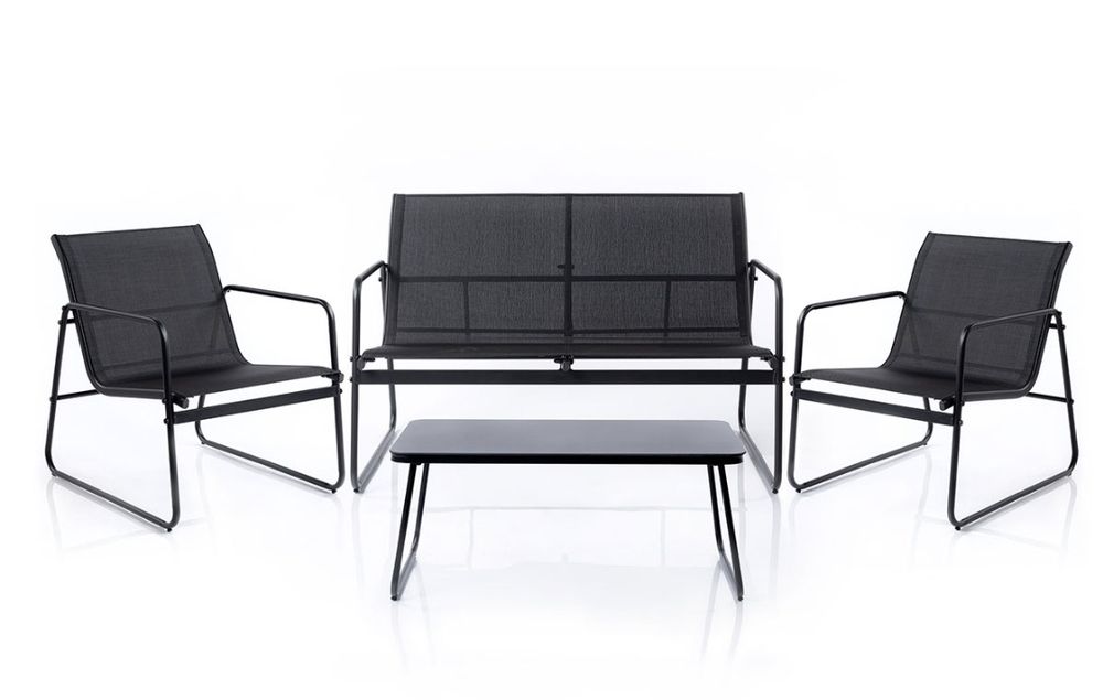 Conjunto mesa e cadeiras exterior