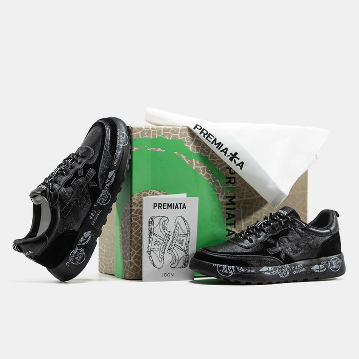 Кросівки Premiata Nous Black premium