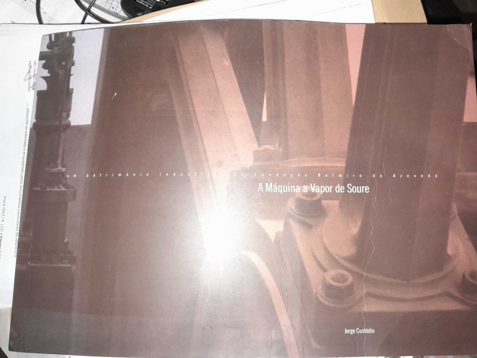 Livro A Máquina a Vapor de Soure