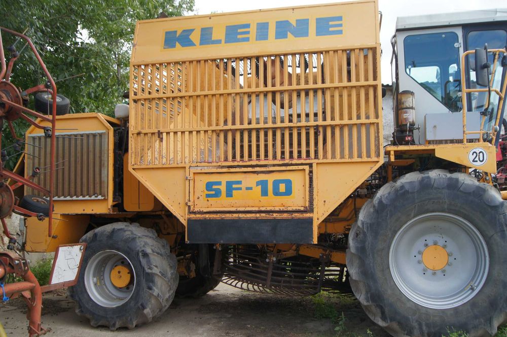 Kombajn samojezdny  do buraków KLEIN