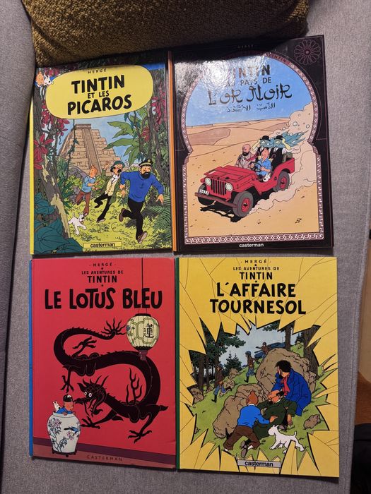 Tintin komiks język francuski