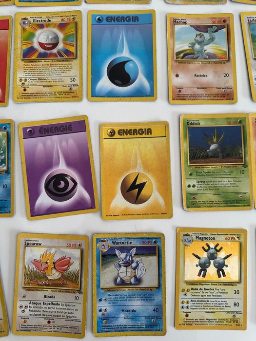 Cartas originais Pokémon