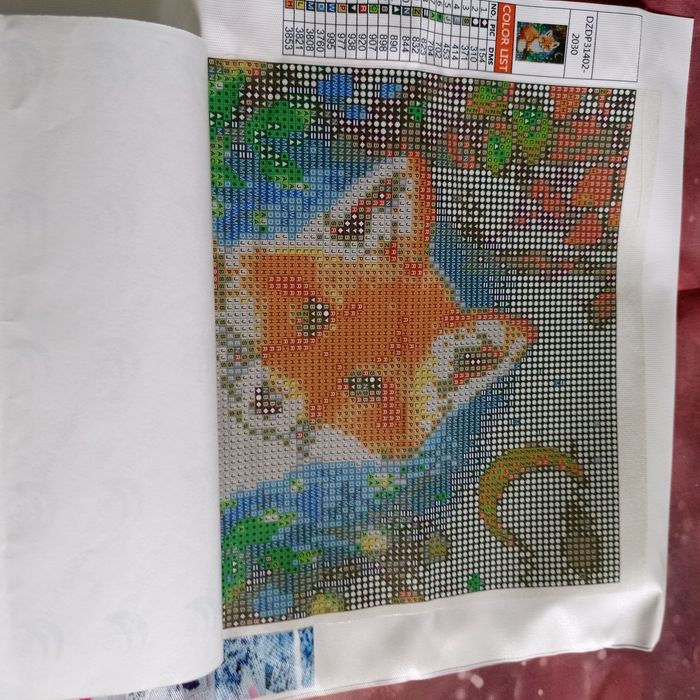 Алмазна мозаїка, розмір 25 на 30, квадратні стрази