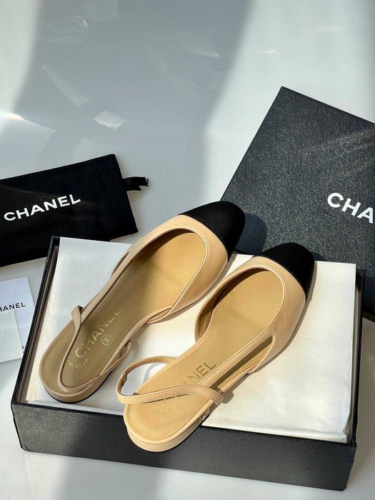 Buty Chanel Slingback damskie