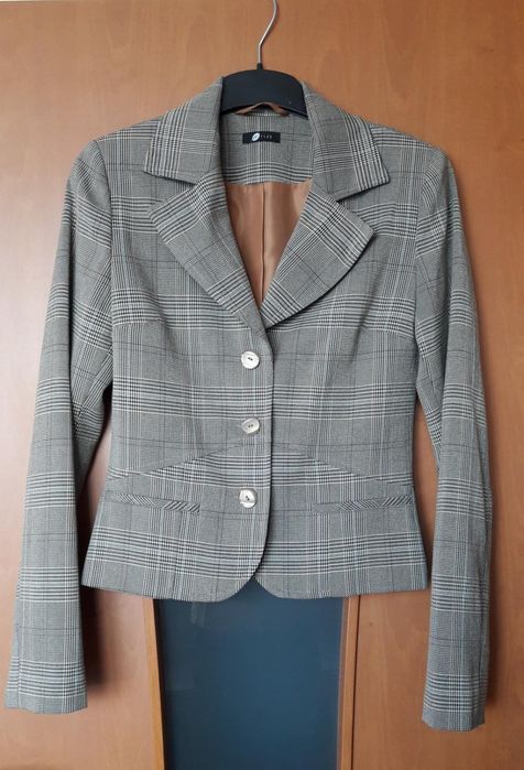 Żakiet w kratę Orsay