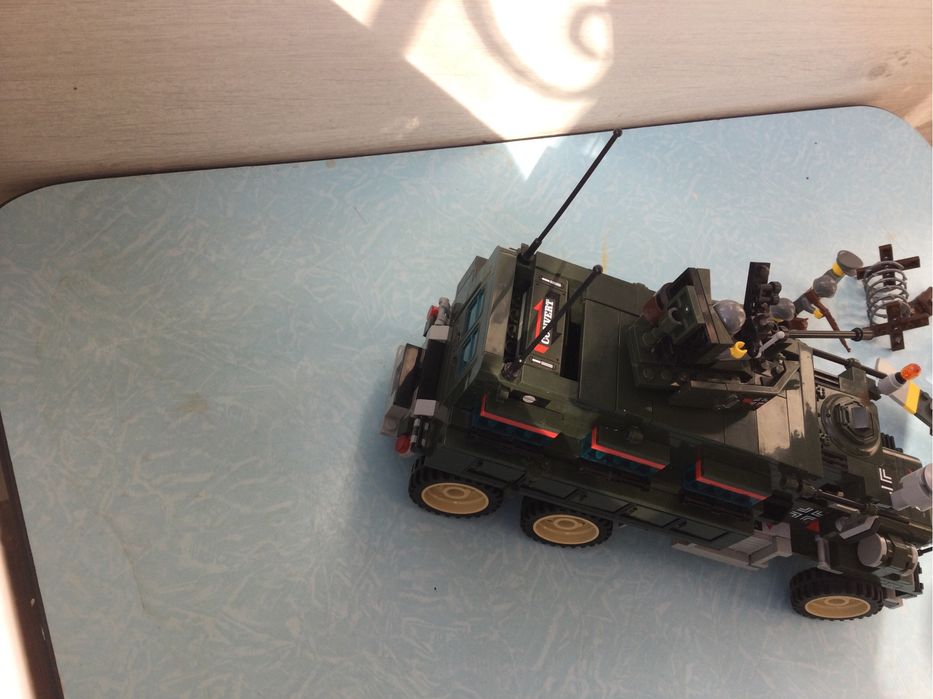 Lego аналог Enlighten brick combat zones союзники против немцев