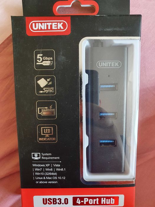 HUB USB Unitek 3.0