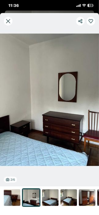 Mobilia de quarto Completa linhas direitas