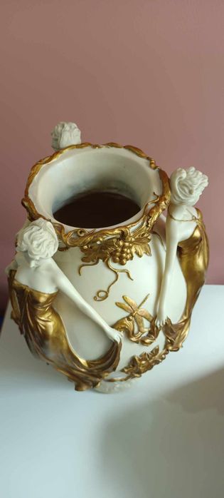 Wazon art nouveau Veronese plus mydelniczka