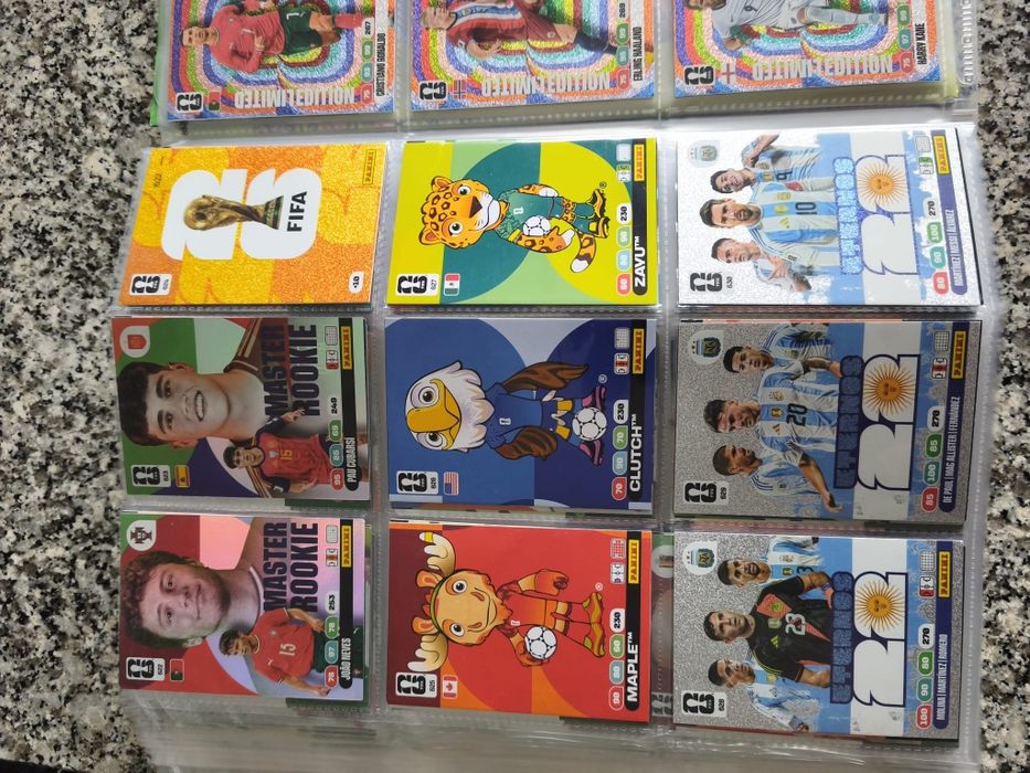 Caderneta cheia adrenalyn xl mundial fifa 2026 panini