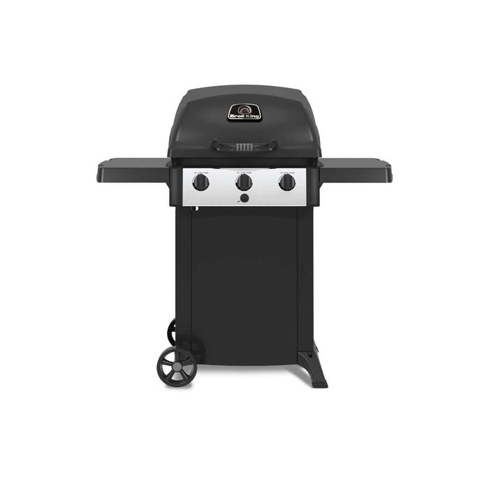 Grill gazowy Broil King BK 310 3 pal duże kółka ekspo drobne ryski