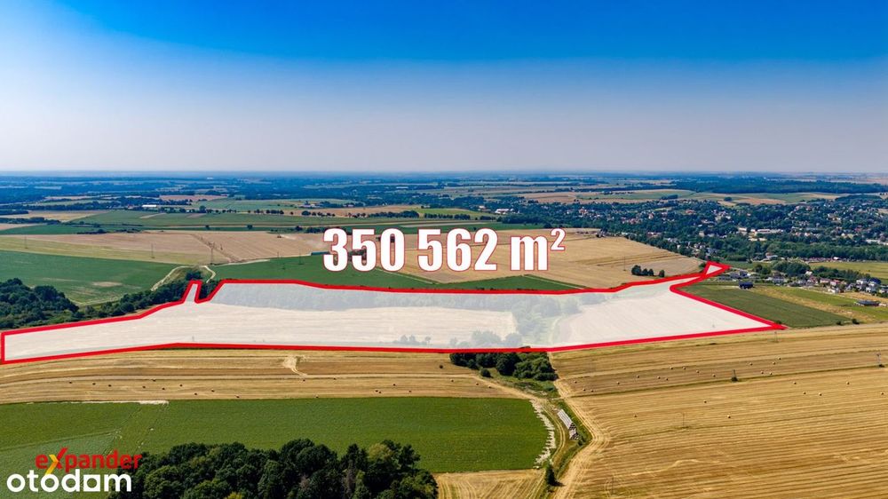 Działka rolniczo - leśna - 6 min - 5.3 km do wjazdu na A1 - Widok 2