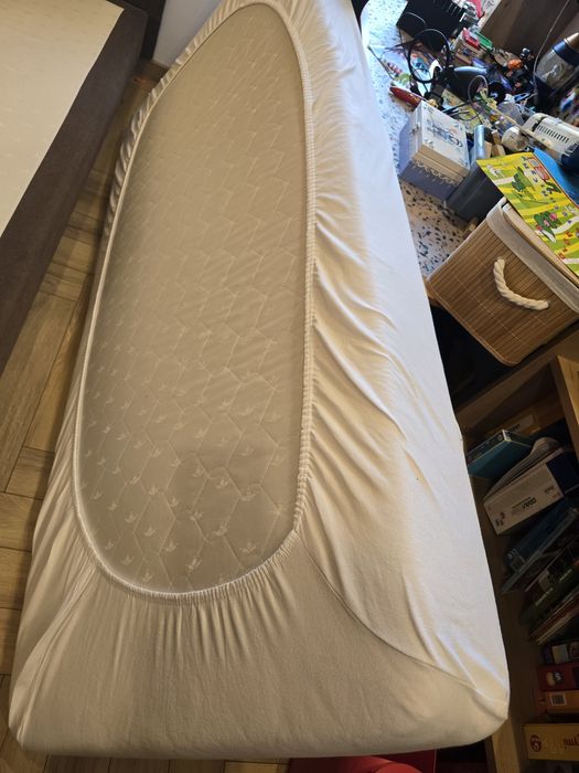 Stelaż łóżka tapicerowany 80x200 materac