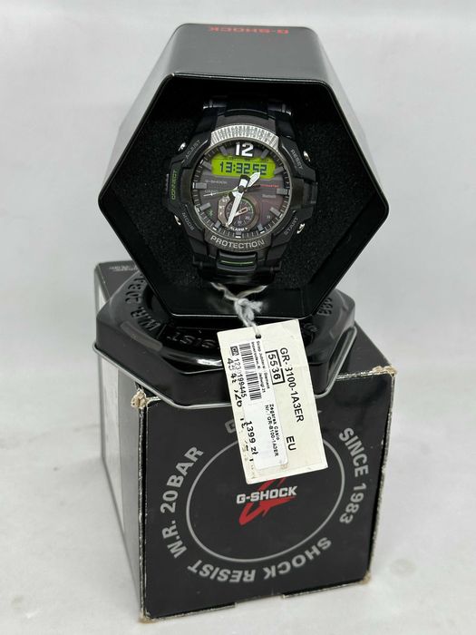 Zegarek Casio G-SHOCK GR-B100-1A3ER Gravitymaster Bluetooth Sync Solar
