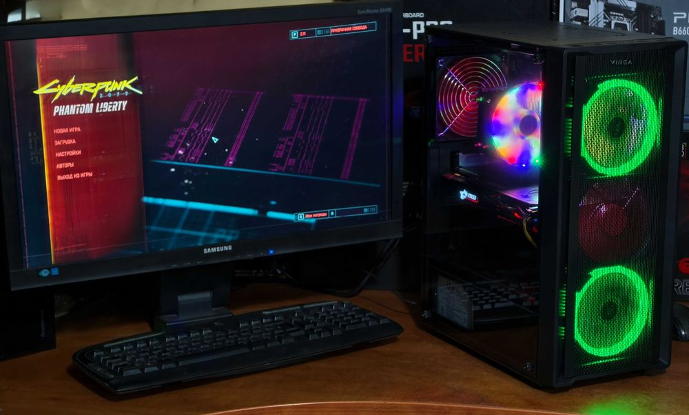 12 яд\24* 3.1Ghz, ОЗУ 32Gb DDR4, GTX 1070 8Gb, 256Gb SSD NVMe !